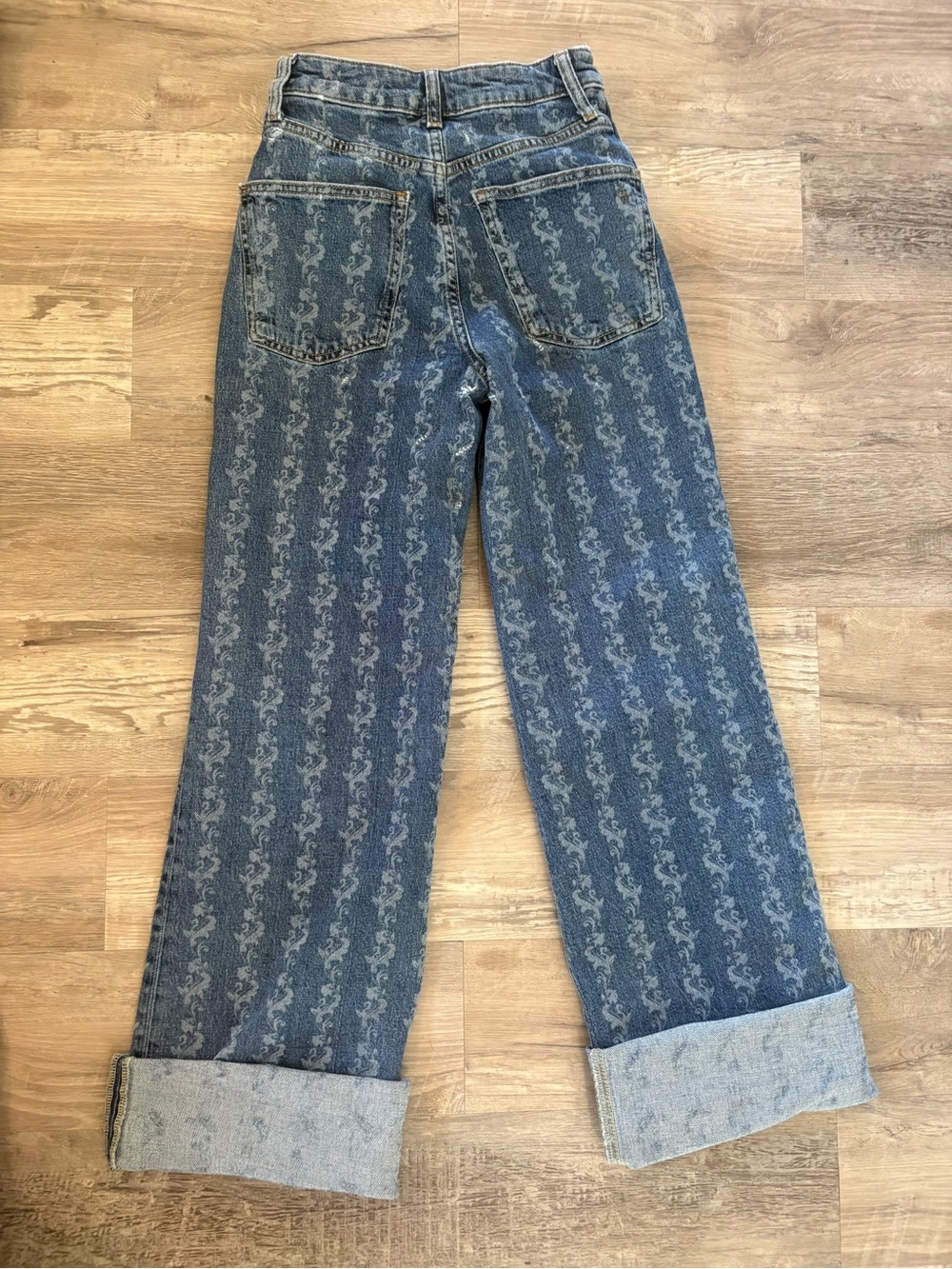 Anthropologie Pilcro Austyn High Rise Wide Leg Jeans Size 25 *Read Description* - Picture 3 of 14
